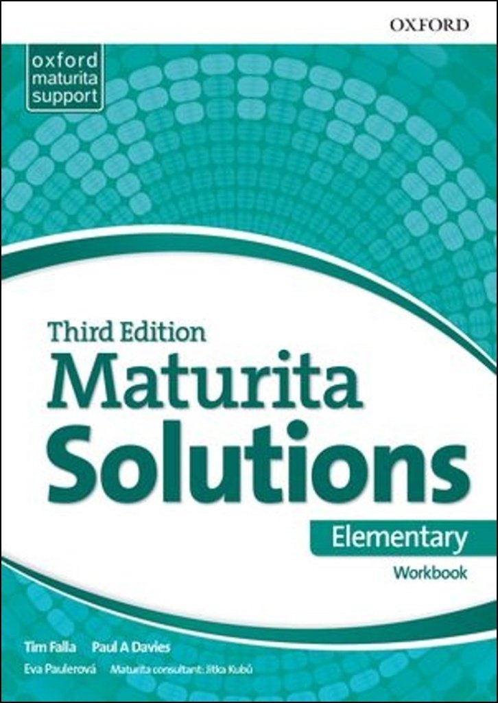 Maturita Solutions Elementary Workbook 3rd (CZEch Edition)