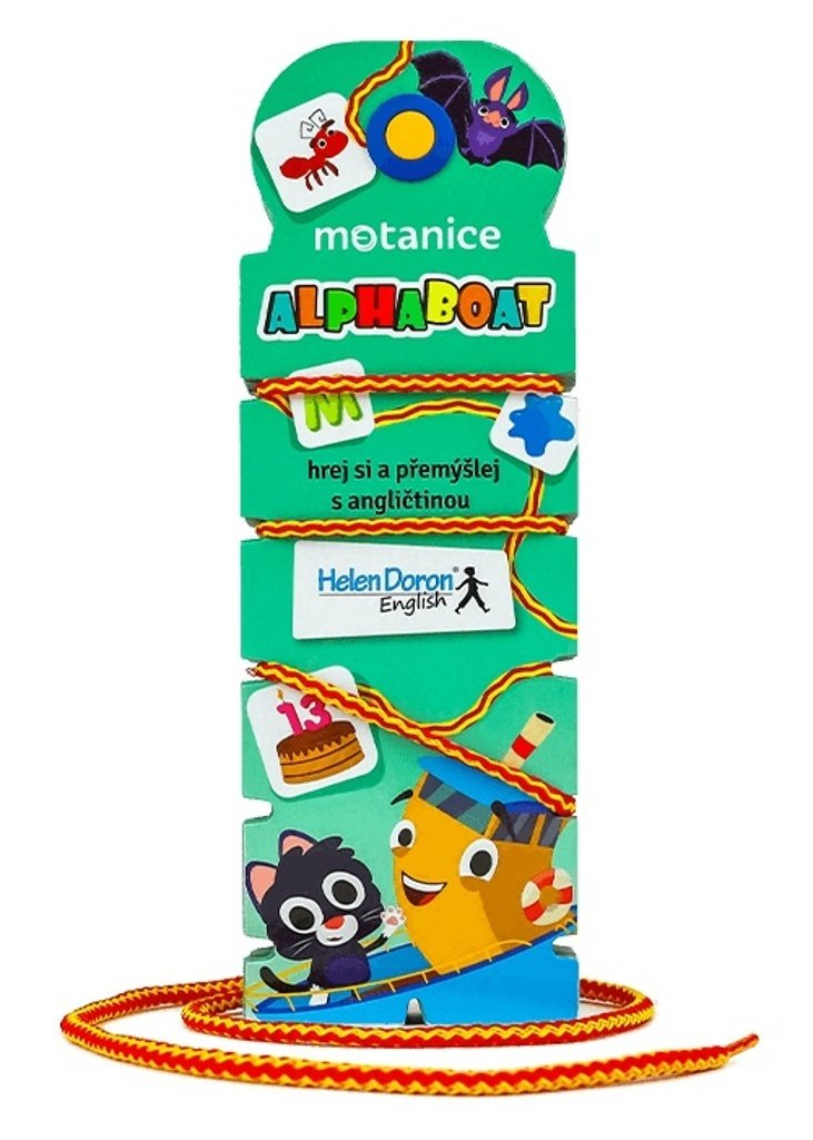 Motanice Alphaboat - Hrej si a přemýšlej s angličtinou