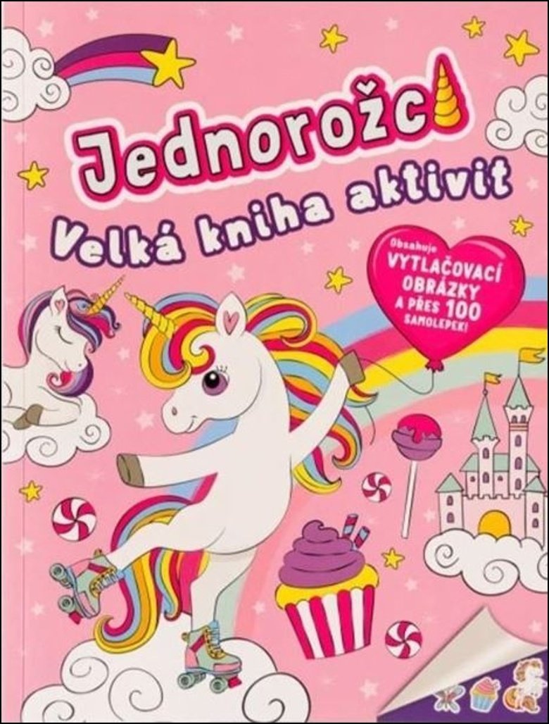 Jednorožci - Velká kniha aktivit