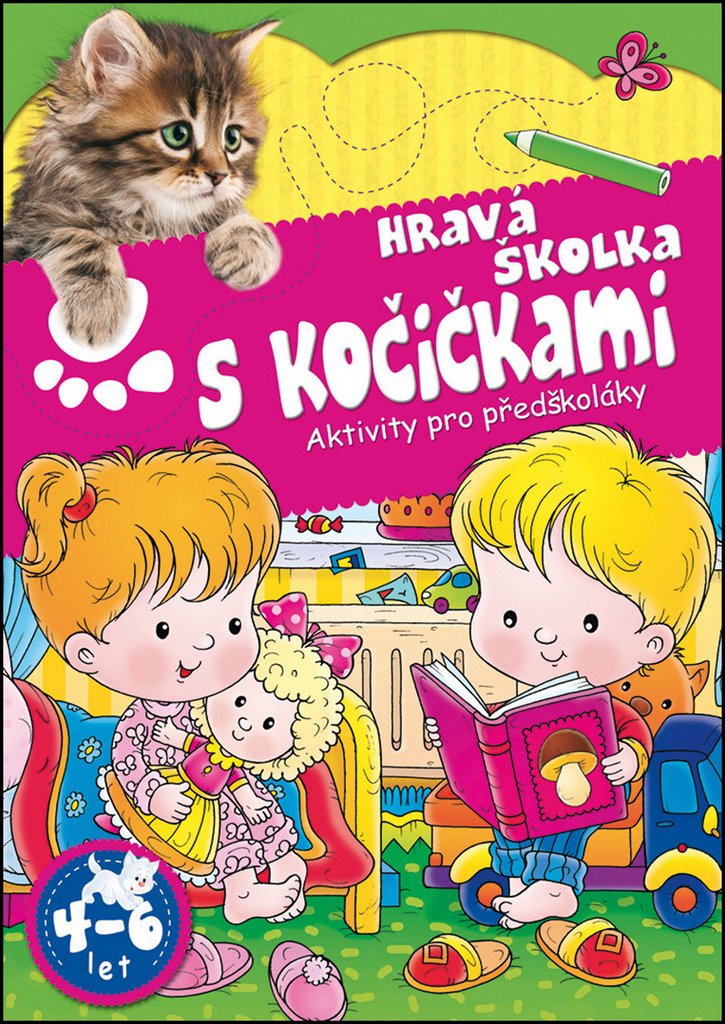 Hravá školka s kočičkami - Aktivity pro předškoláky