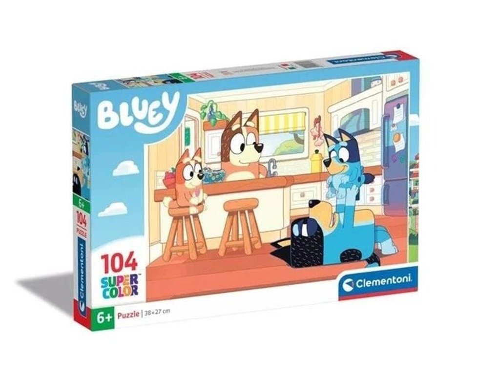 Puzzle Bluey 104 dílků