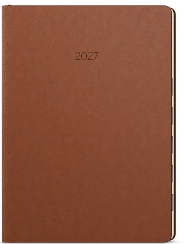 Denní diář 2027 Maxim B5 hnědá