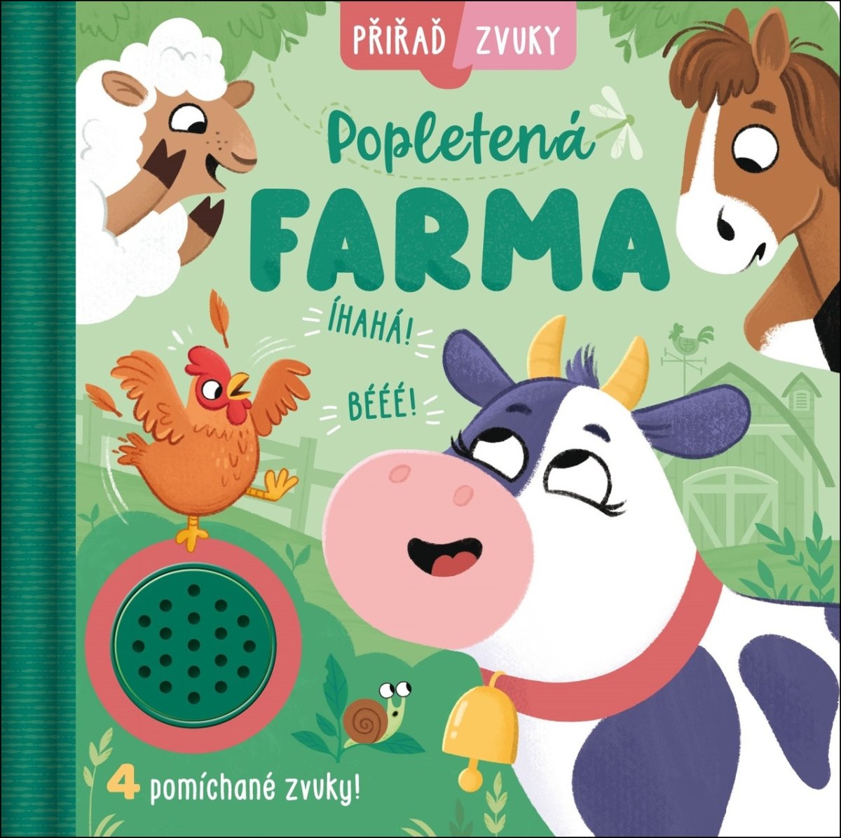 Popletená farma - 4 pomíchané zvuky!
