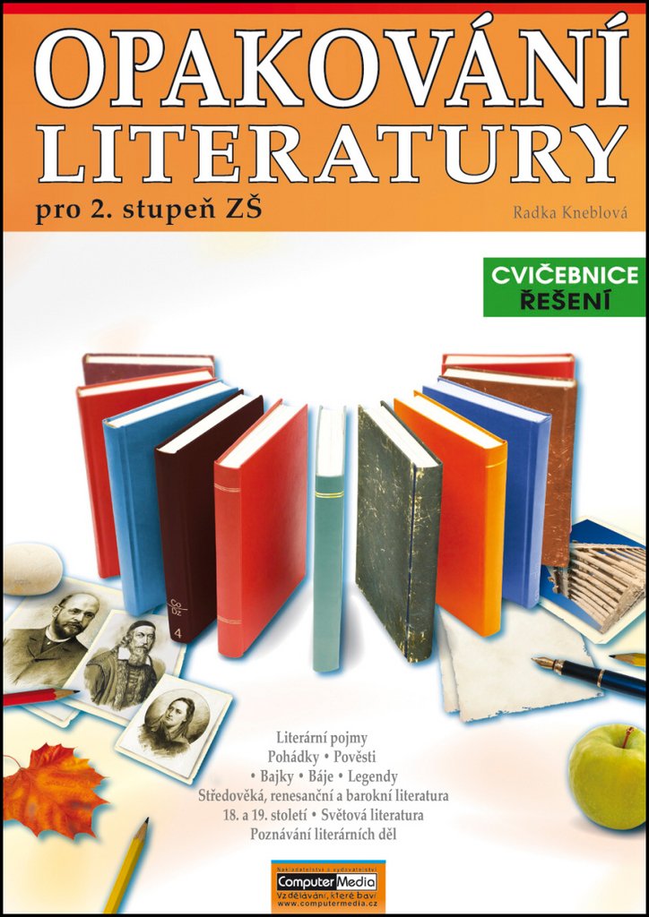 Opakování literatury pro 2. st. ZŠ - Cvičebnice - Řešení