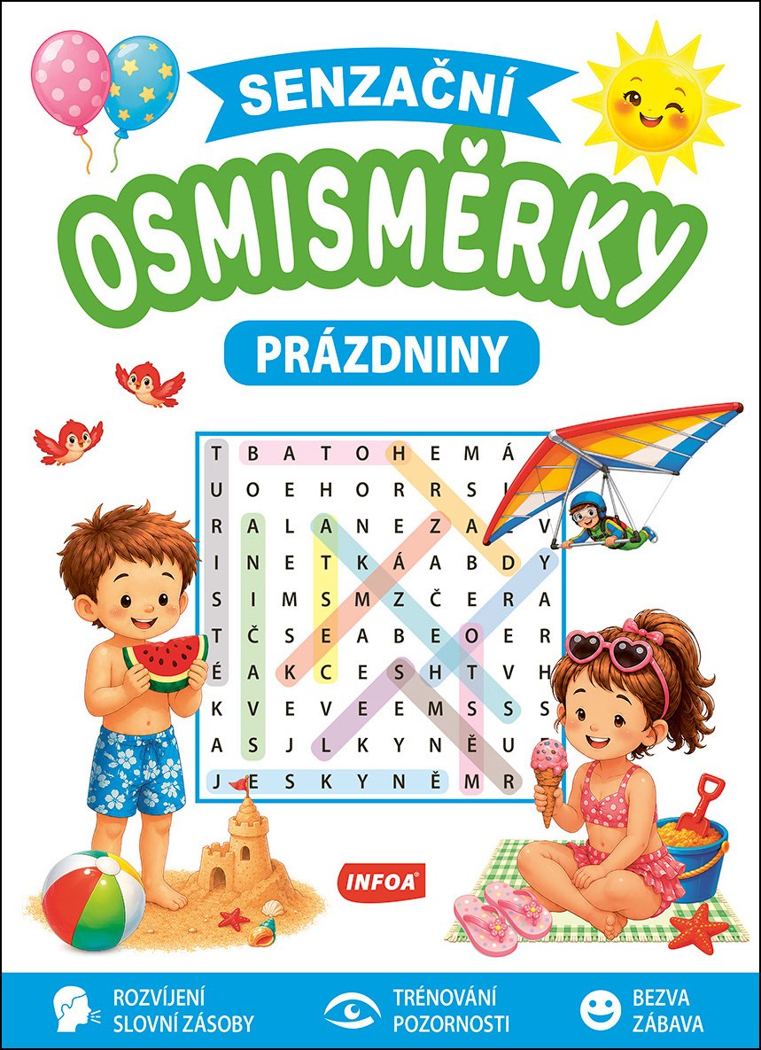 Senzační osmisměrky - Prázdniny