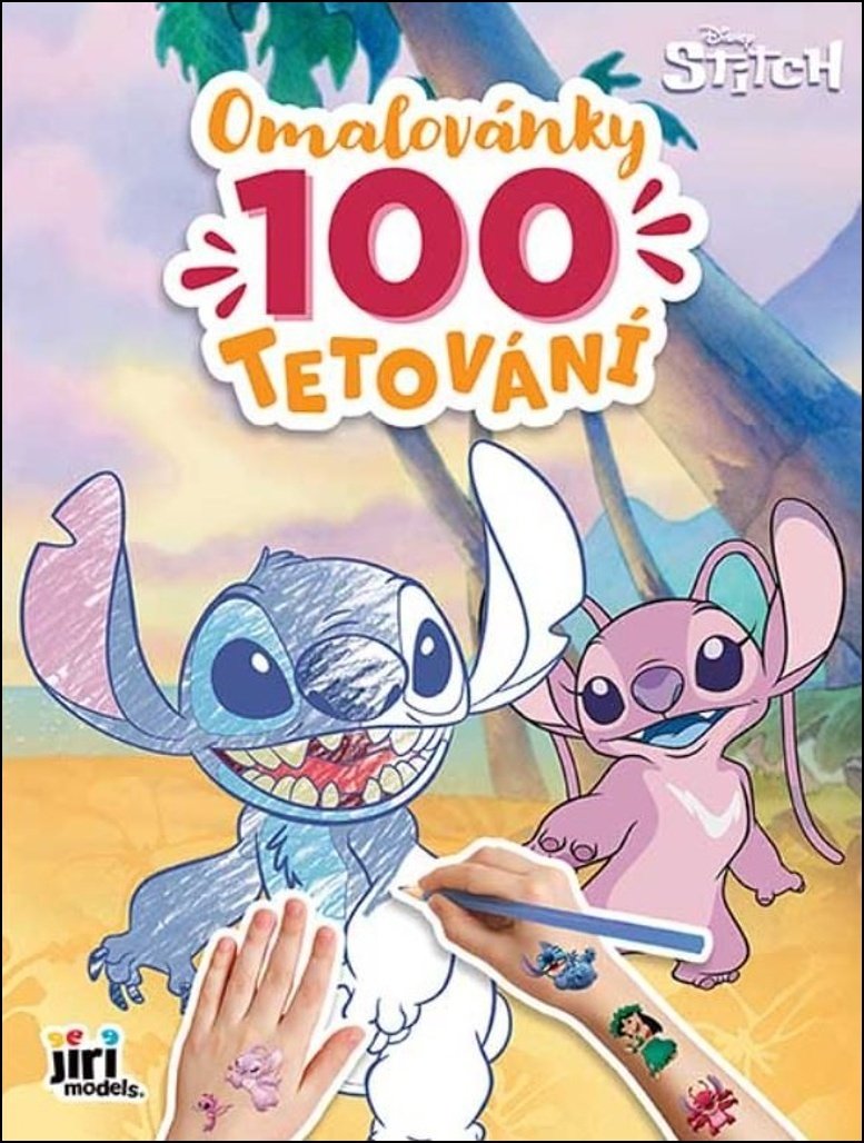 Lilo & Stitch - Omalovánky a 100 tetování