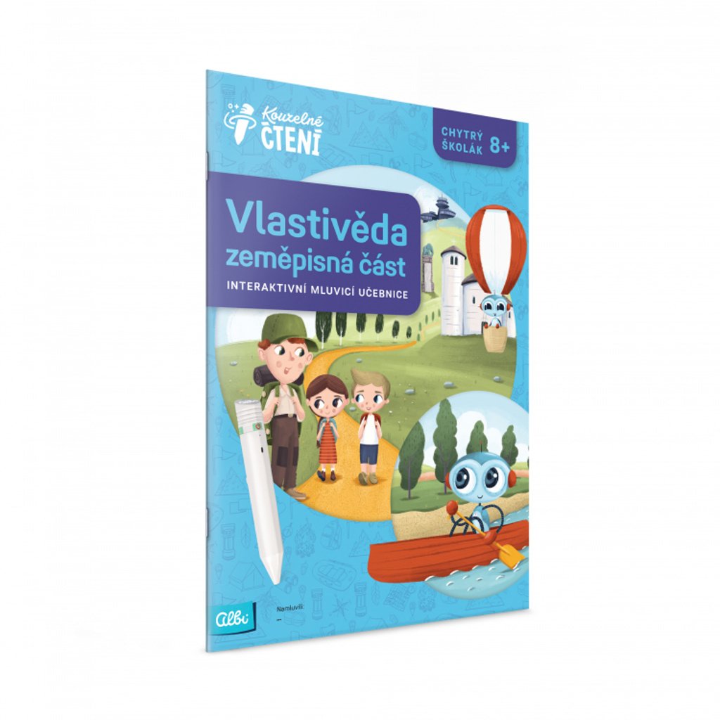 Kouzelné čtení Vlastivěda - zeměpisná část