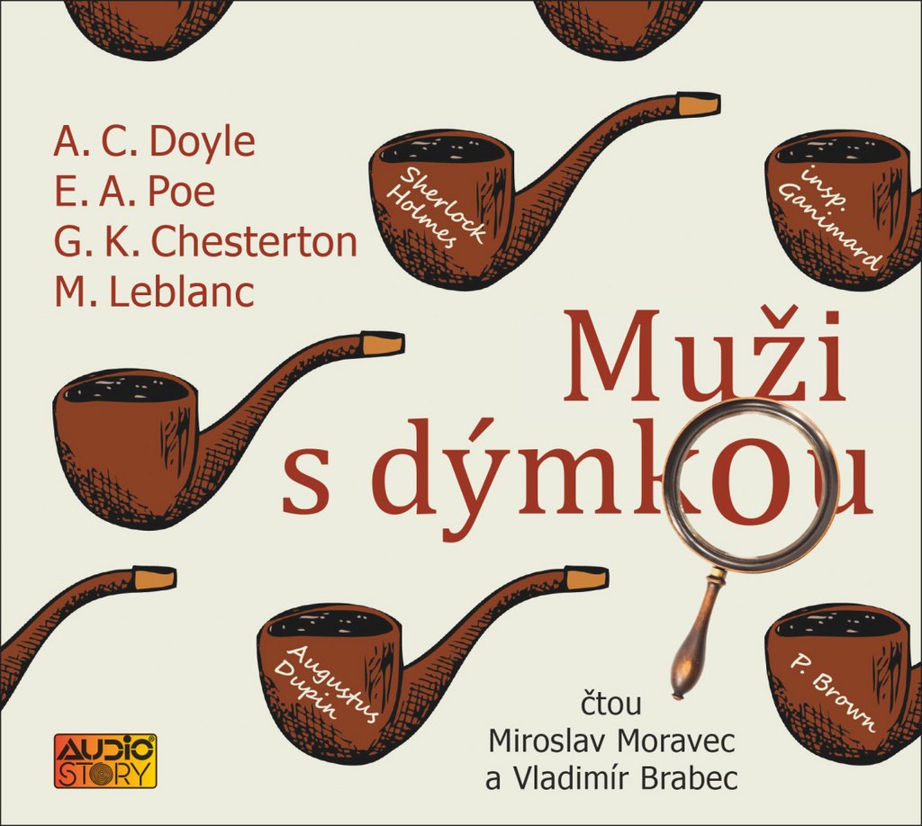 CD Muži s dýmkou (Čte Miroslav Moravec a Vladimír Brabec) - audiokniha