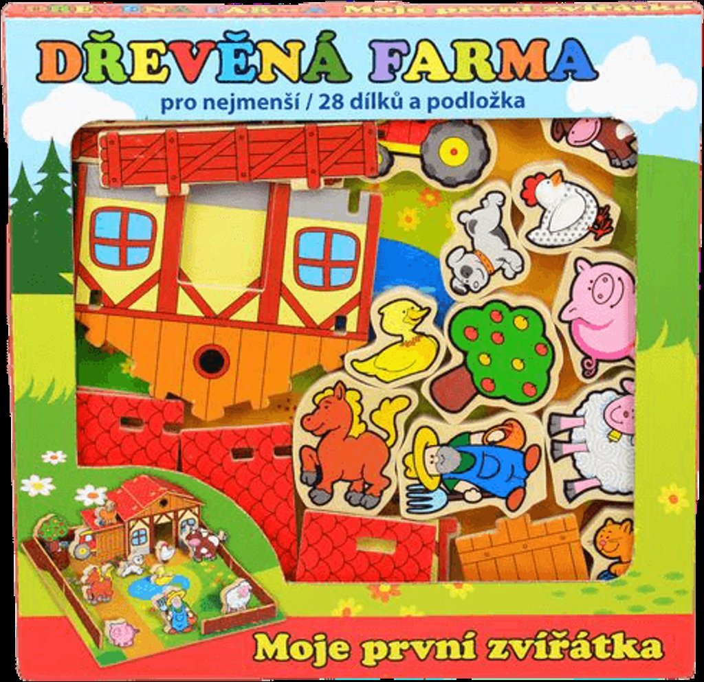 Moje první zvířátka - Dřevěná farma