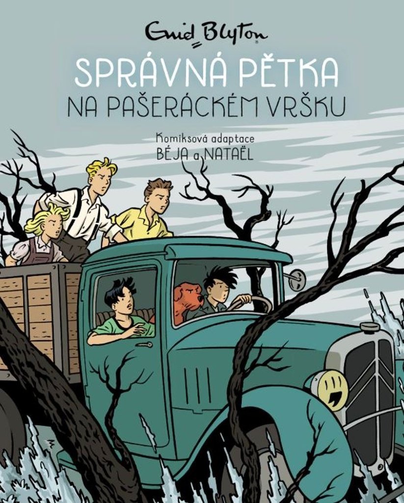 Správná pětka 4. na pašeráckém vršku - komiks