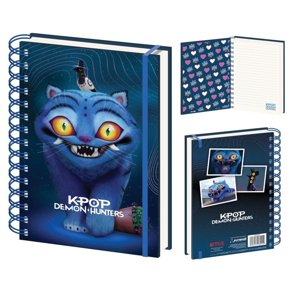 K-pop Demon Hunters – lentikulární zápisník A5 (Derpy Tiger)