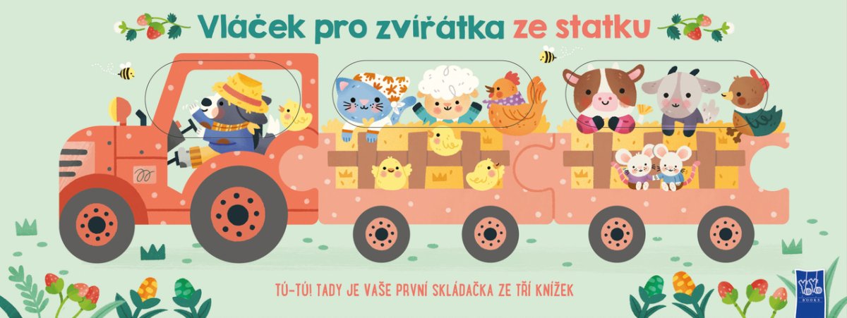 Vláček pro zvířátka ze statku