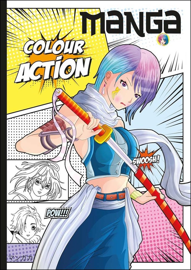 Omalovánky MANGA A4