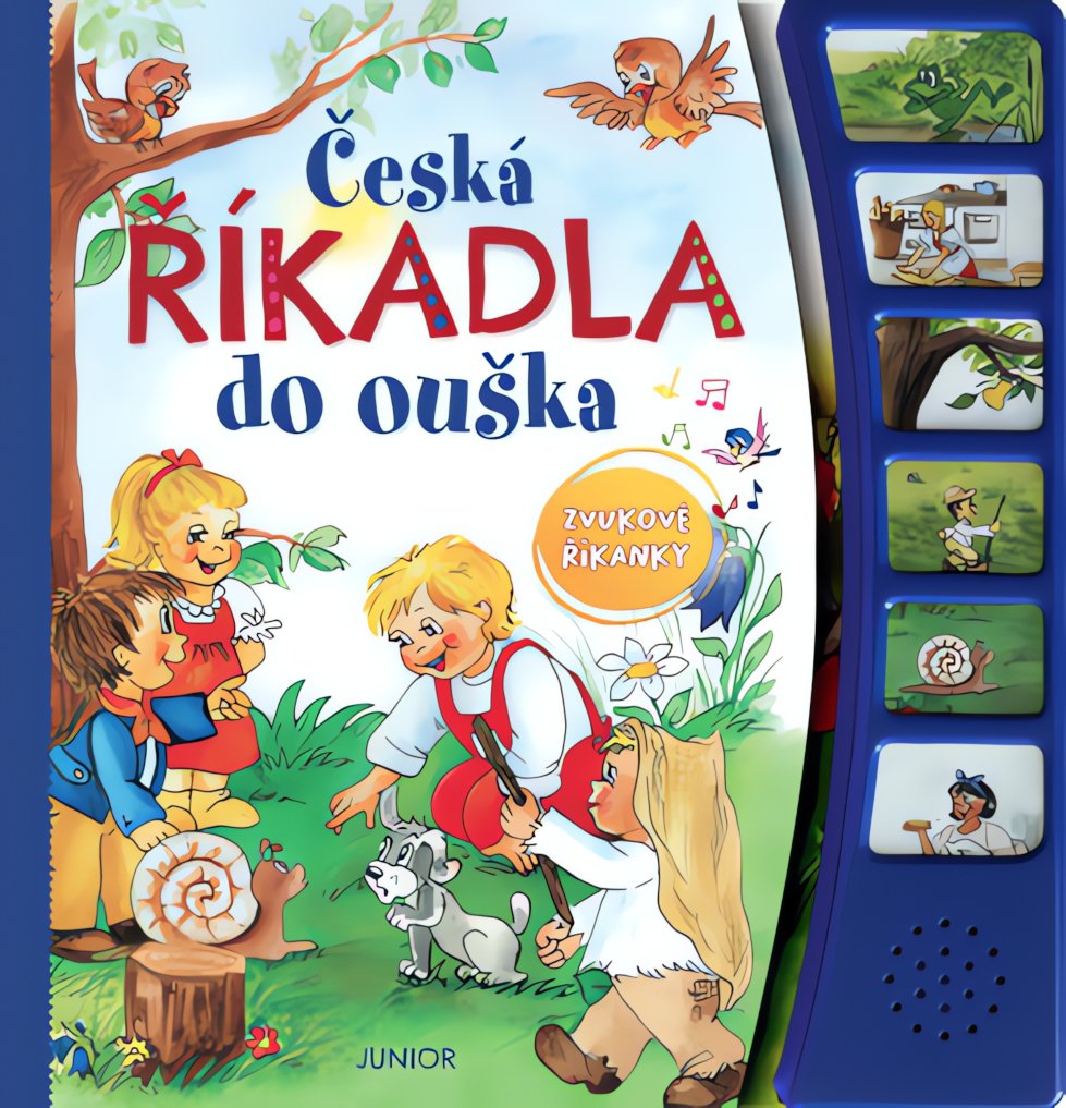 Česká říkadla do ouška - Zvukové říkanky