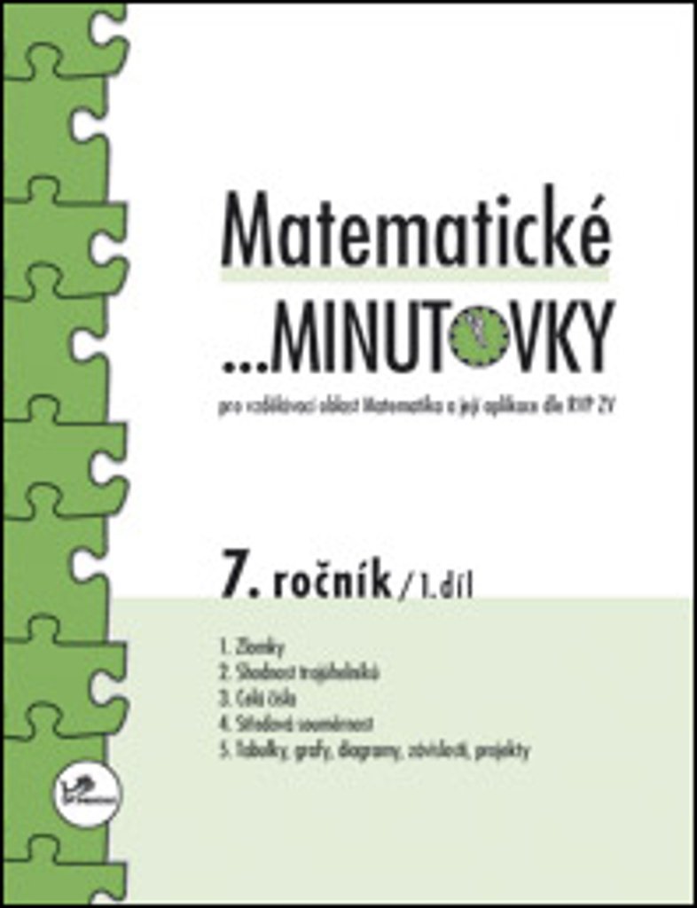 Matematické minutovky pro 7. ročník / 1. díl