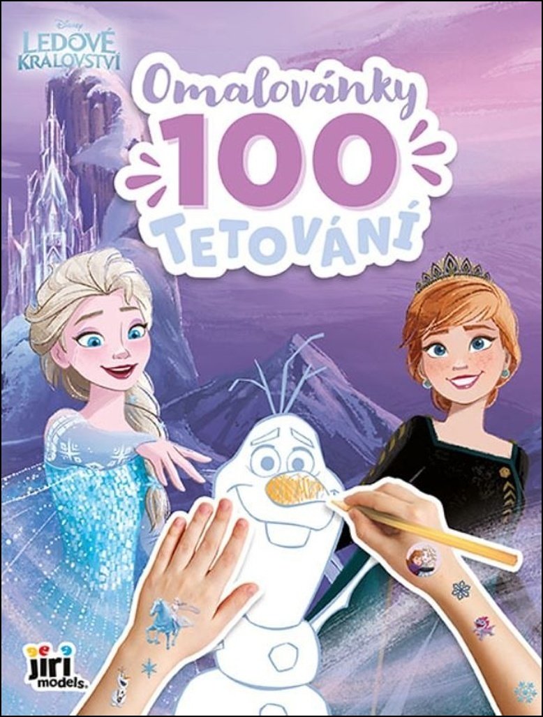 Ledové království - Omalovánky a 100 tetování