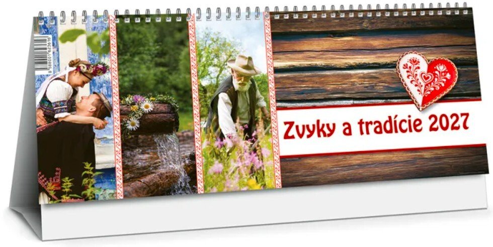 Zvyky a tradície 2027 - stolový kalendár
