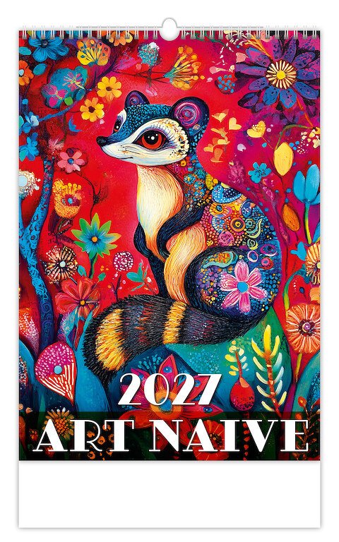 Kalendář nástěnný 2027 - Art Naive