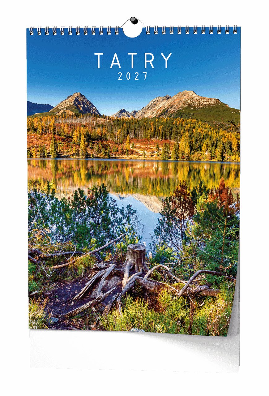 Tatry 2027 - nástěnný kalendář