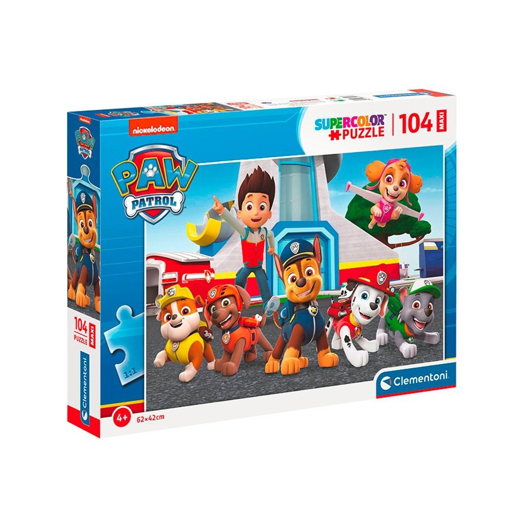 Puzzle Tlapková Patrola Maxi 104 dílků