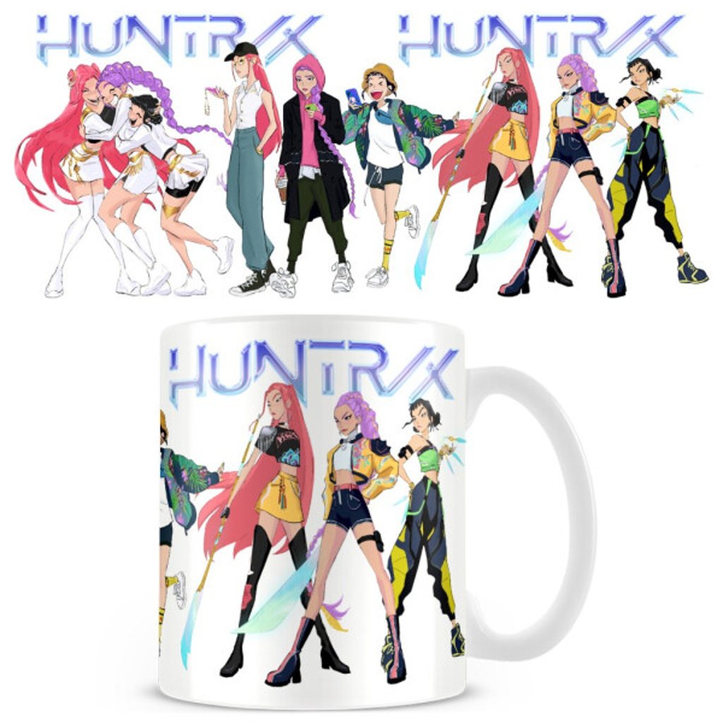K-pop Demon Hunters keramický hrnek (Huntrix)