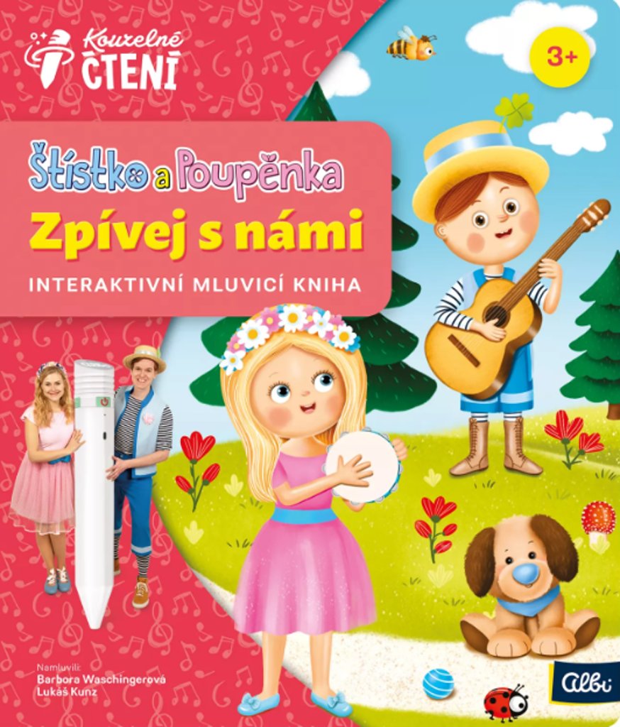 KČ Kniha Štístko a Poupěnka - Zpívej s námi