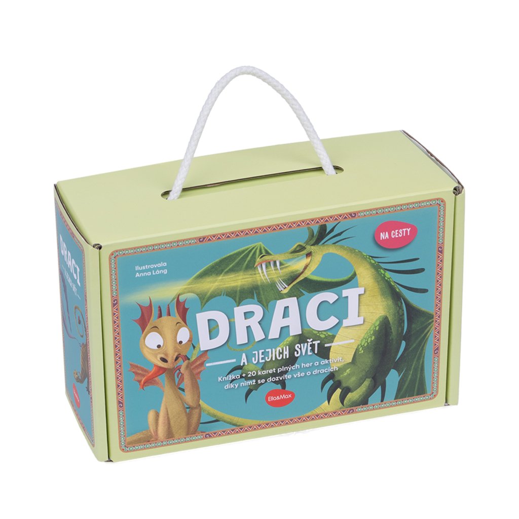 Na cesty Draci a jejich svět - BOX kniha a hry