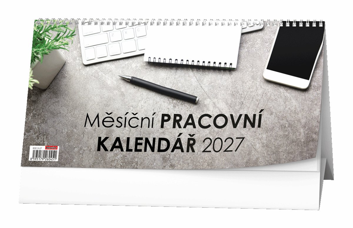 Stolní kalendář Měsíční pracovní kalendář
