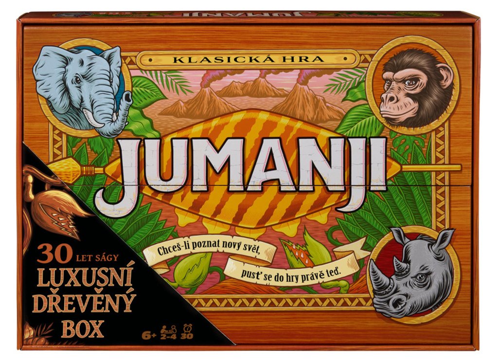 Jumanji dřevěná edice