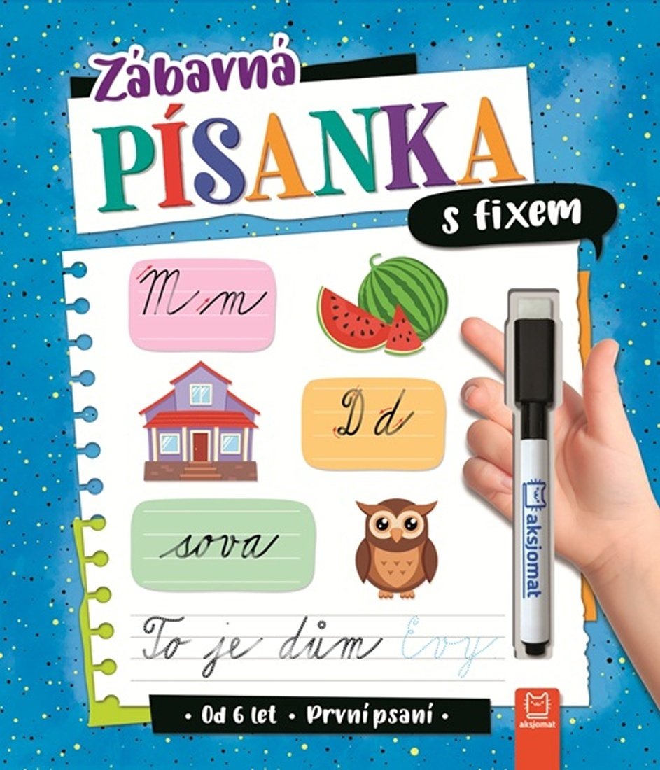 Zábavná písanka s fixem - První psaní