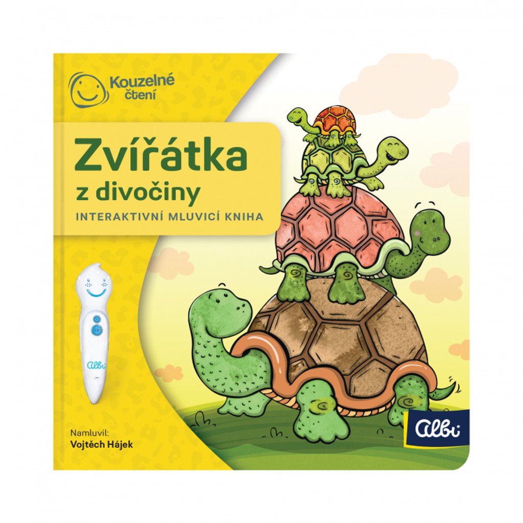 Kouzelné čtení minikniha pro nejmenší - zvířátka z divočiny