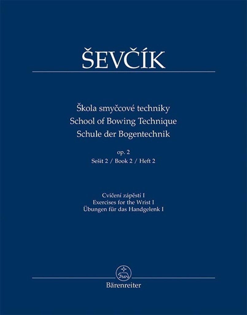 Škola smyčcové techniky op. 2, sešit 2 - Cvičení zápěstí I