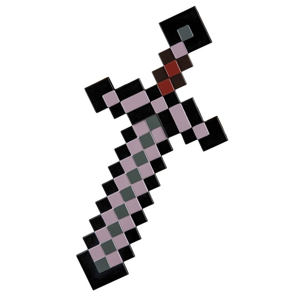 Minecraft replika zbraně 51 cm - Netheritový meč