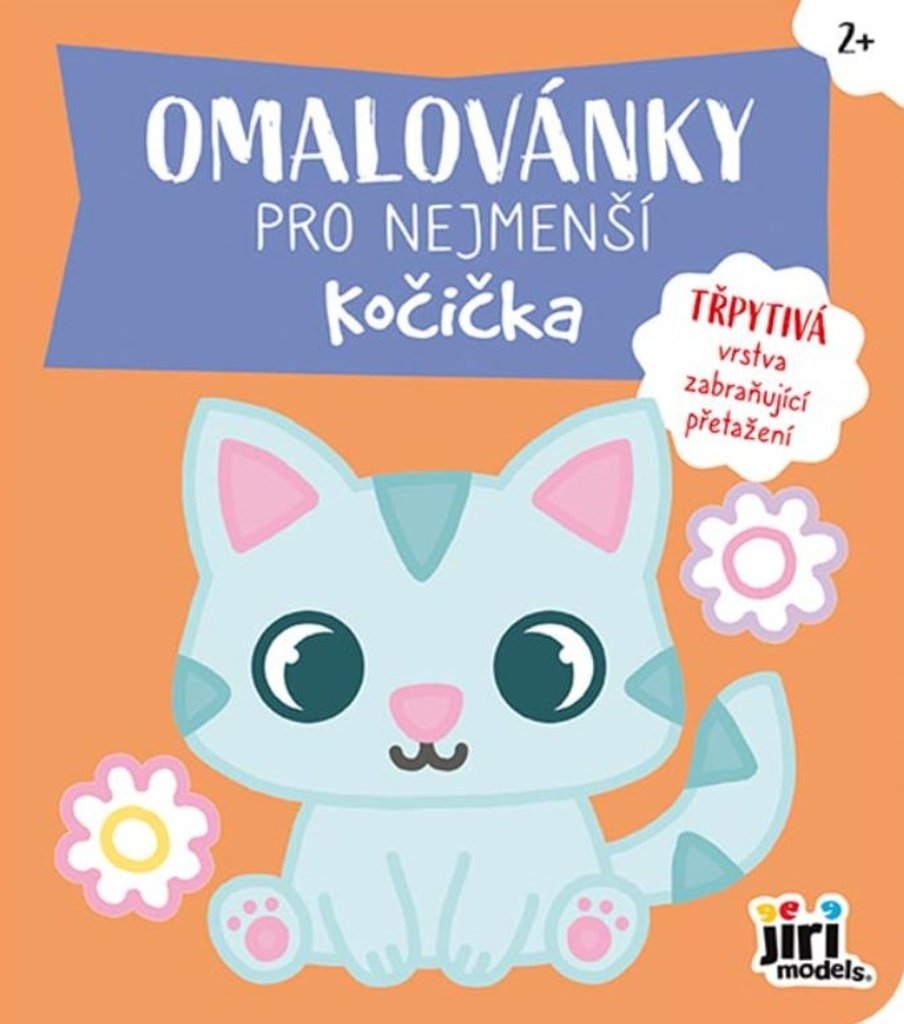 Kočička - Omalovánky pro nejmenší