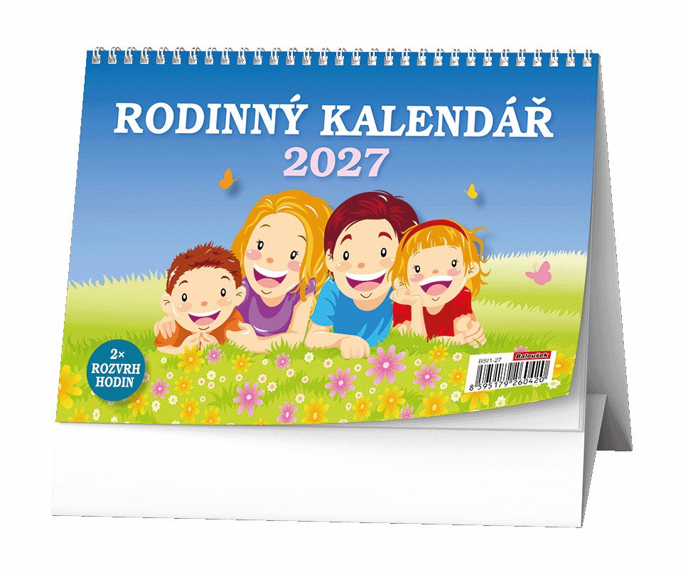 Stolní kalendář Rodinný kalendář