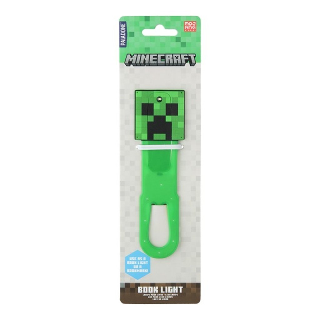 Lampička do knihy Minecraft Creeper