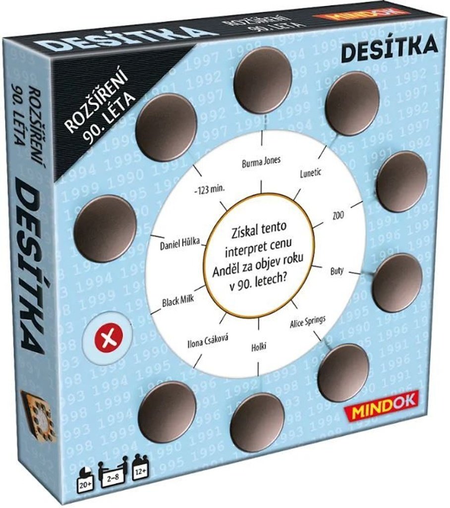 Desítka: 90. léta (rozšíření)