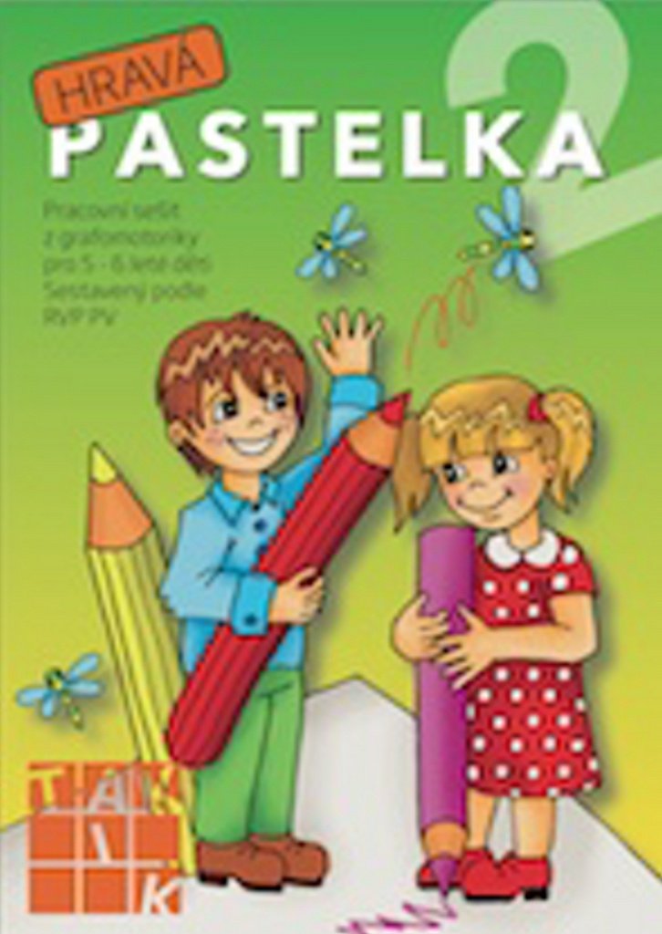 Hravá pastelka 2 - Pracovní sešit z grafomotoriky pro 5 - 6 leté děti