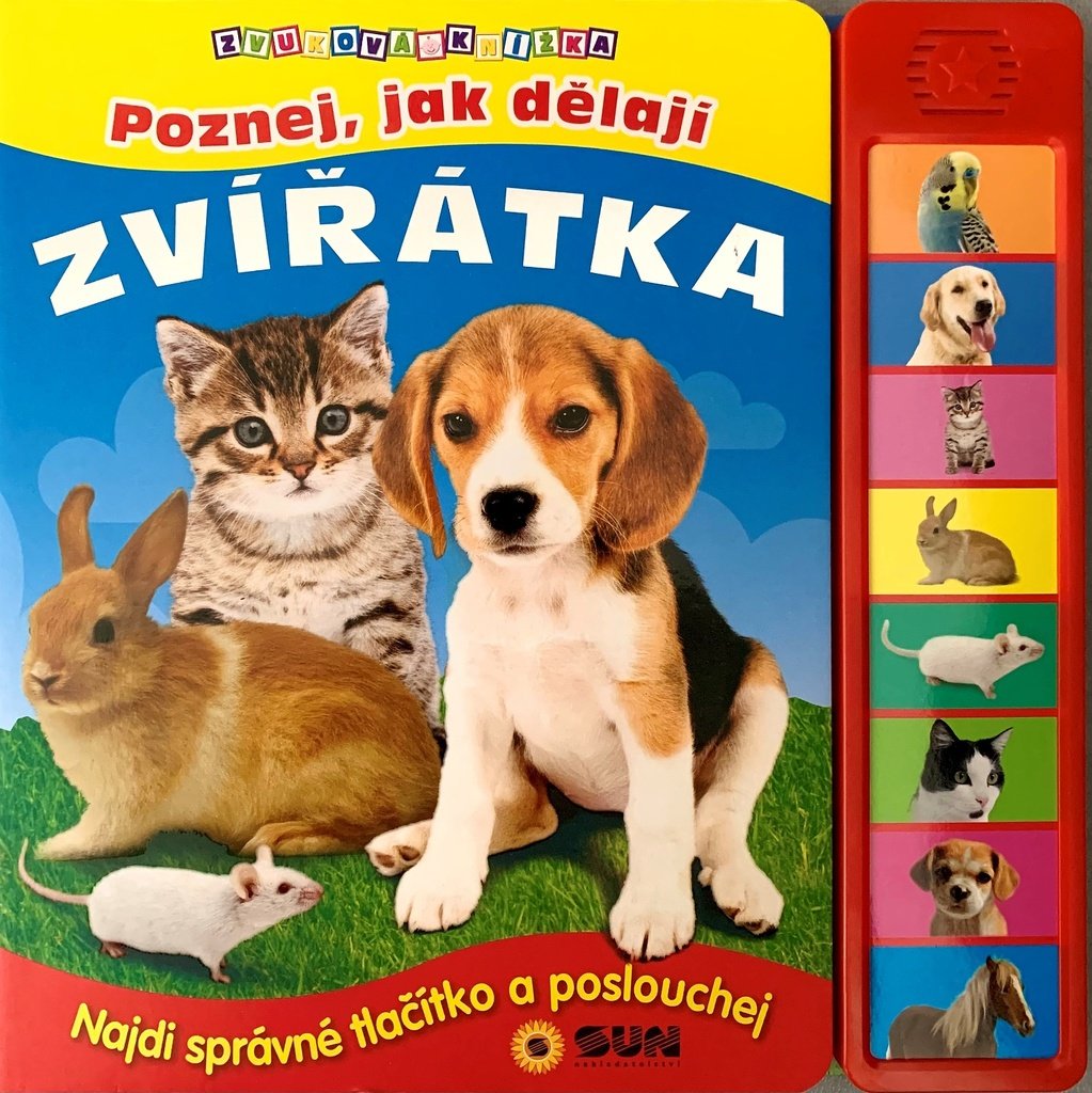 Poznej jak dělají zvířátka - zvuková knížka