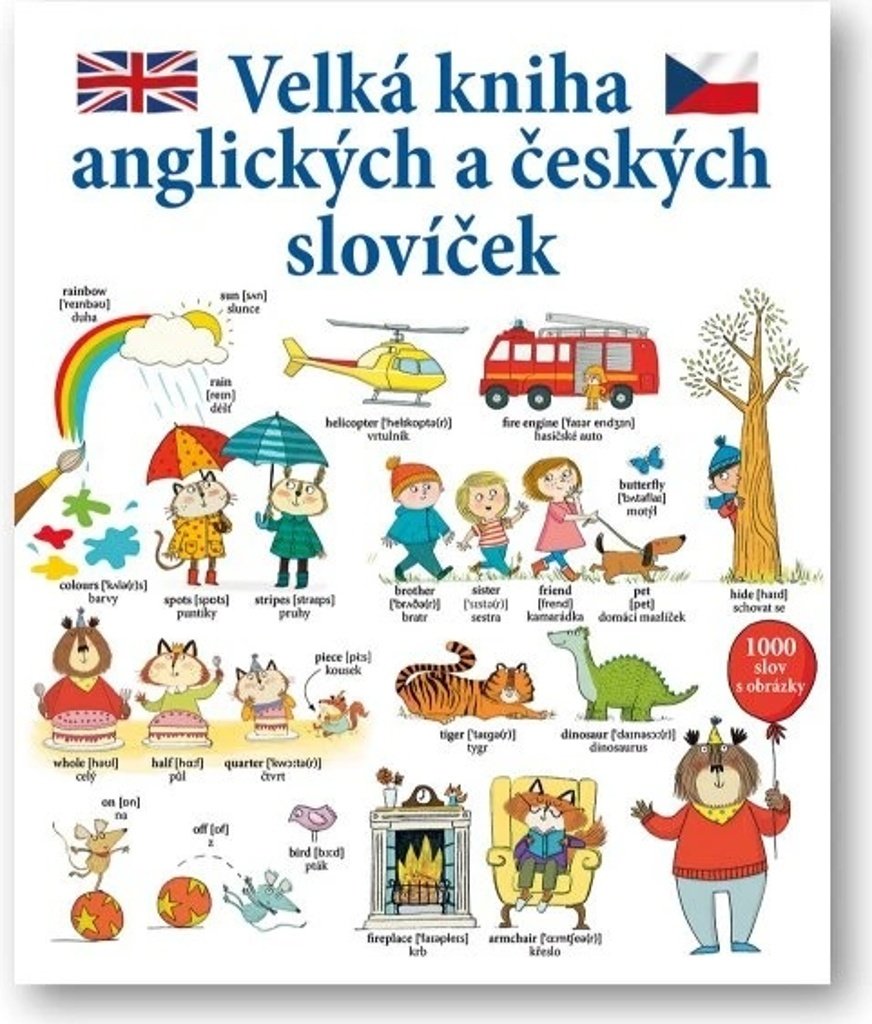 Velká kniha anglických a českých slovíček