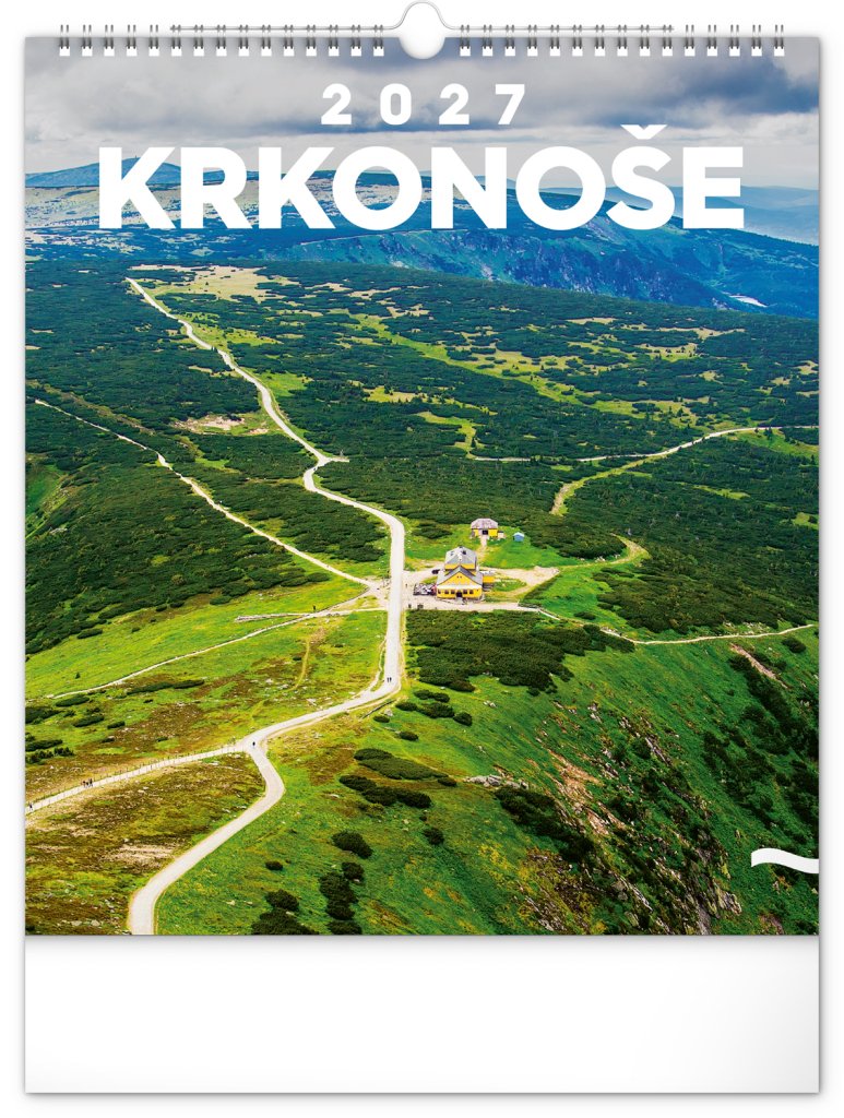 Kalendář 2027 nástěnný: Krkonoše, 30 x 34 cm