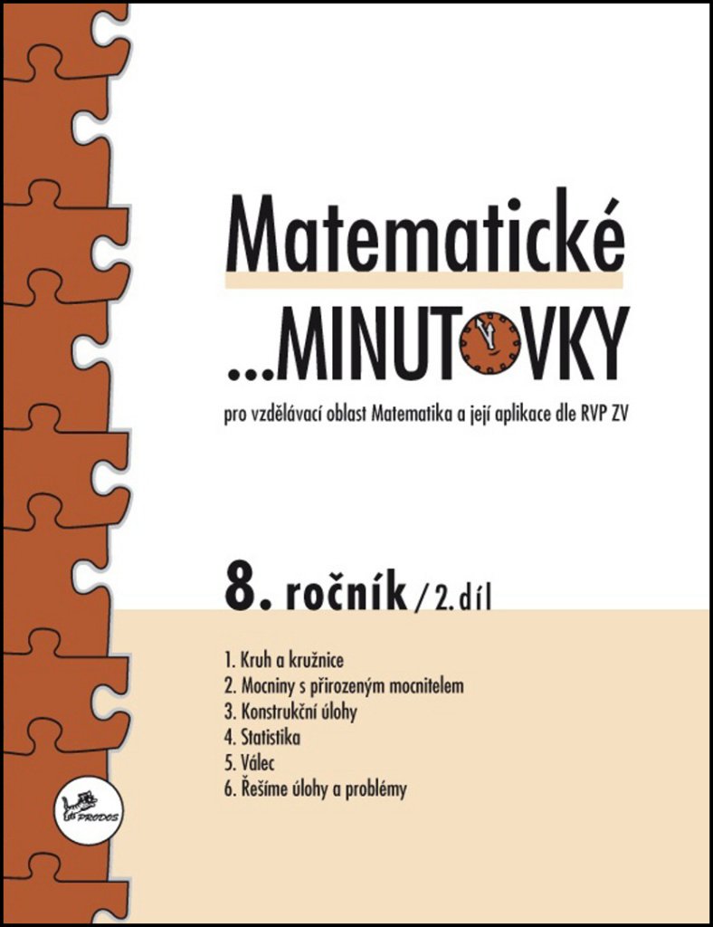 Matematické minutovky pro 8. ročník / 2. díl - Pro vzdělávací oblast Matematika a její apl