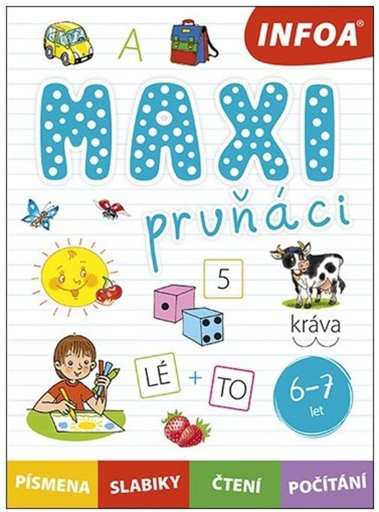 Maxi prvňáci 6-7 let (písmena, slabiky, čtení, počítání)