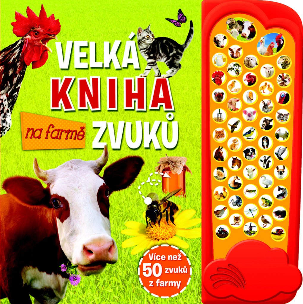 Na farmě - Velká kniha zvuků