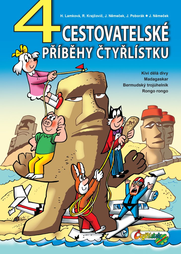 4 cestovatelské příběhy Čtyřlístku