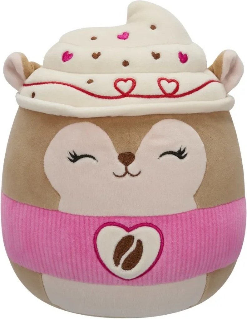 Squishmallows Latte veverka - Reza 20 cm