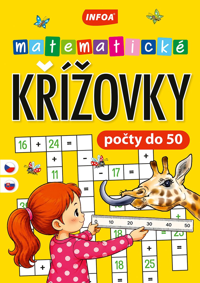 Matematické křížovky počty do 50