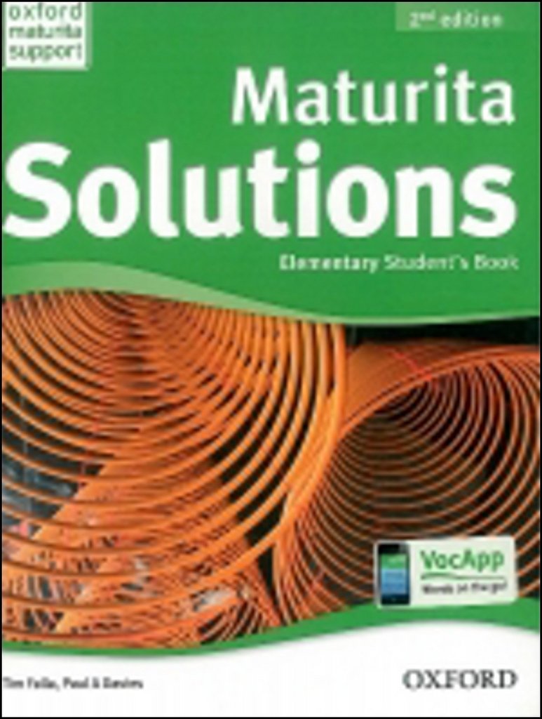 Maturita Solutions Elementary Student's Book 2nd (CZEch Edition)