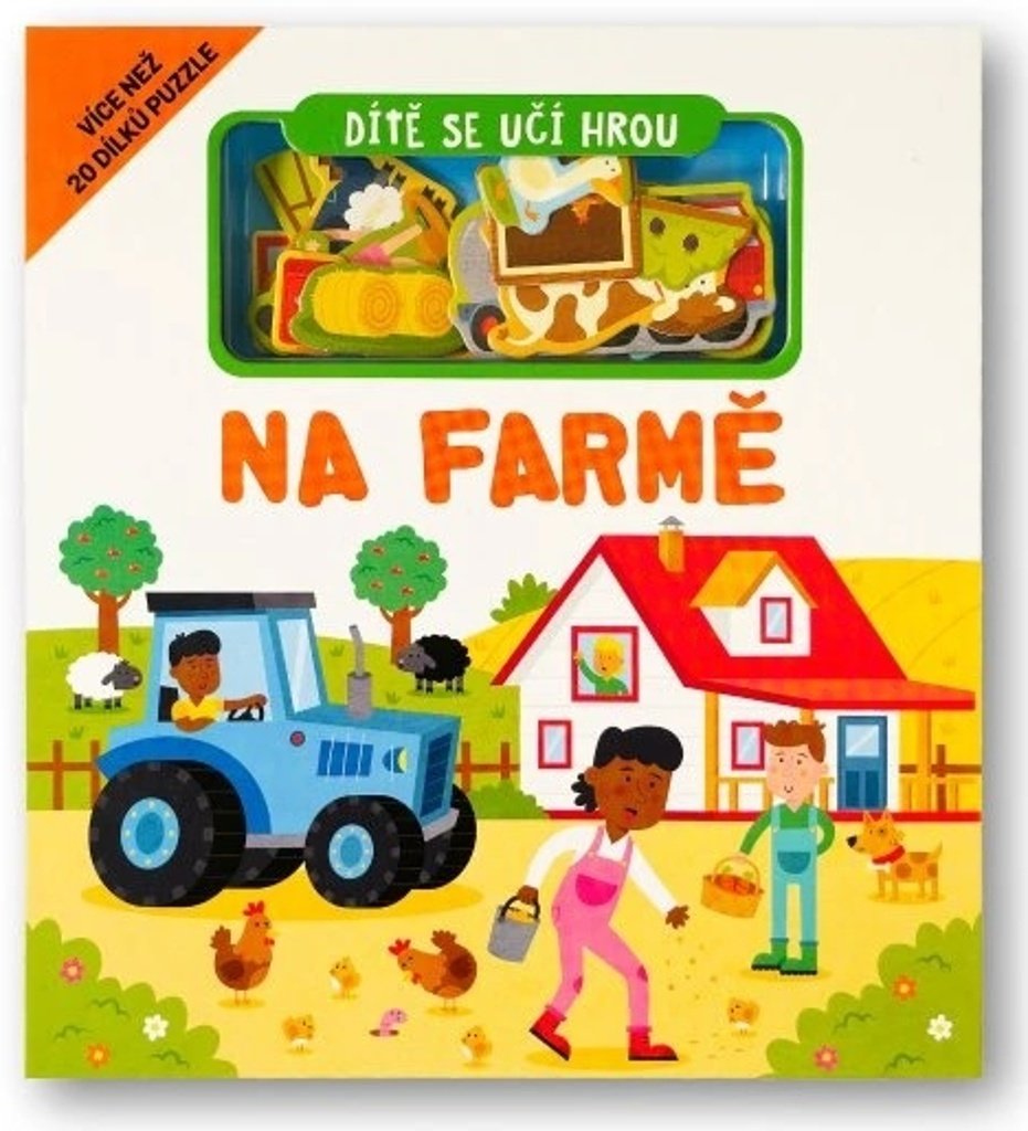 Dítě se učí hrou Na farmě